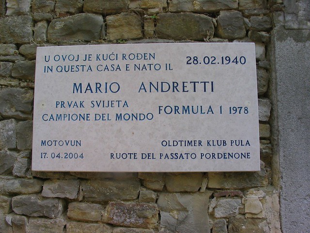 Birthplace of Mario Andretti