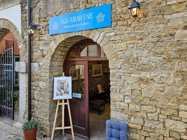 Aquamarine Watercolor Gallery